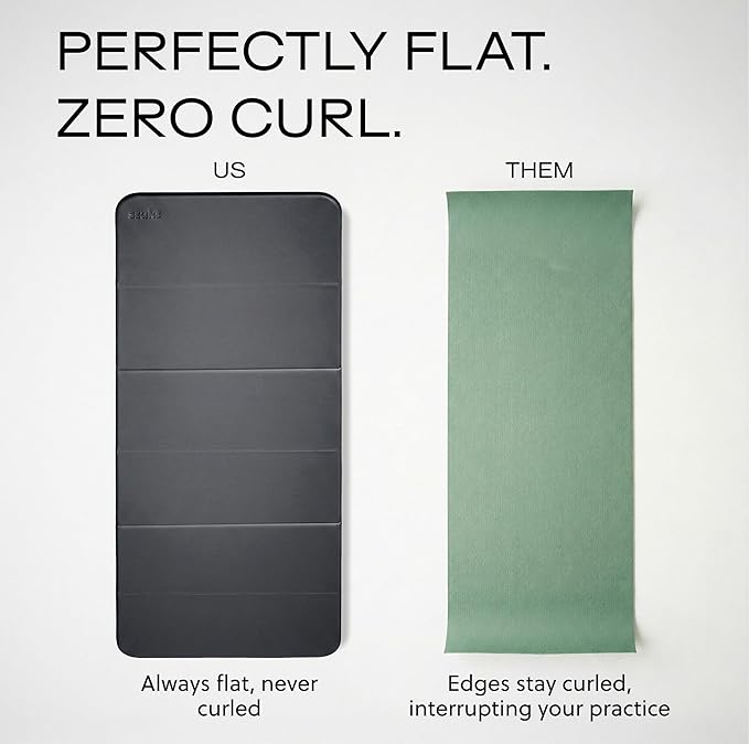 Stakt The Original Foldable Yoga Mat, Premium Foldable Exercise & Workout Mat with Non-Slip Surface, Lightweight Portable for Studio or Home Use, As Seen on Shark Tank
