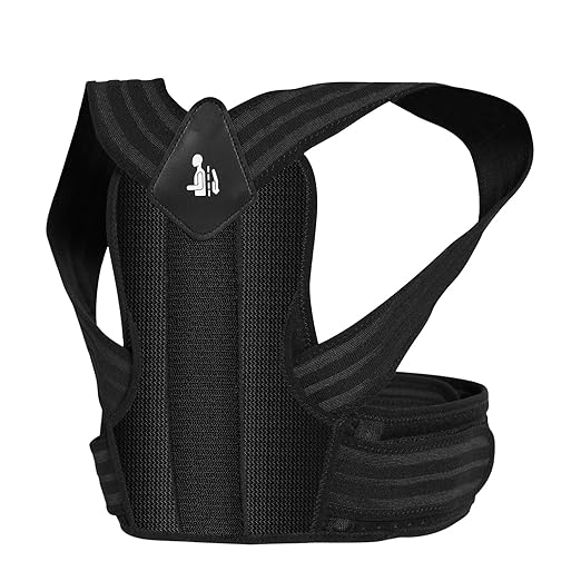 Posture Corrector Back Brace for Women and Men, Shoulder Straightener, Adjustable Back Support Brace, Back Pain Relief – Slouching, Scoliosis, Hunchback, Hump, Thoracic, Spine Alignment – with Adjustable Shoulder Straps, Posture Support. Posture Correc...