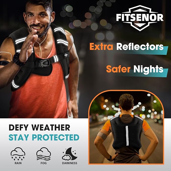 Weighted Vest for Women Walking, 6lb/8lb/12lb/16lb/20lb/30lb Strength Training Weight Vests with Phone Pocket, Comfortable Weighted Vest for Running Men, Rucking, Weight Loss, Gym Accessories