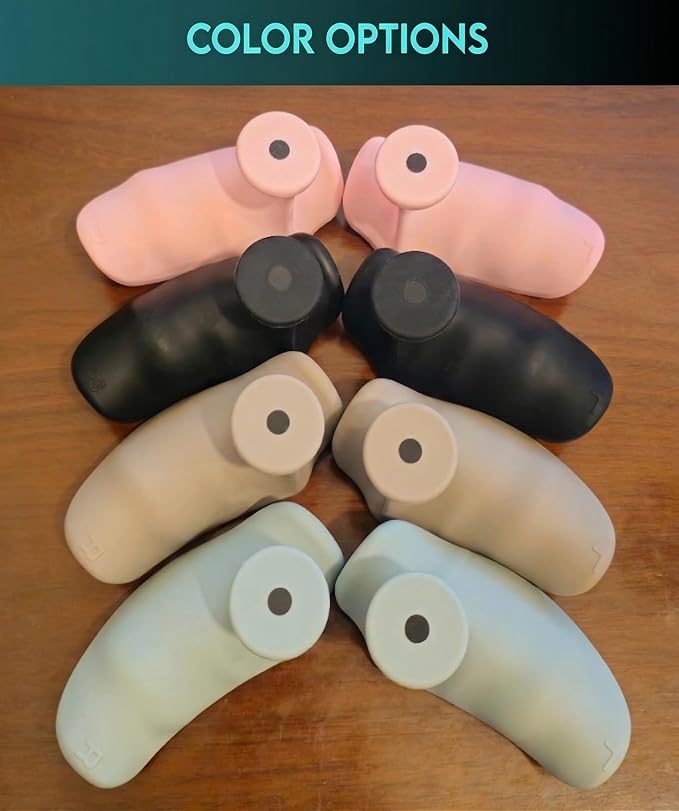 NEW: Gecko Lift Magnetic Weight Lifting Grips, Rubber Ergonomic Palm Protectors with Quick-Release Feature, for Deadlifts, Rows, Bodybuilding