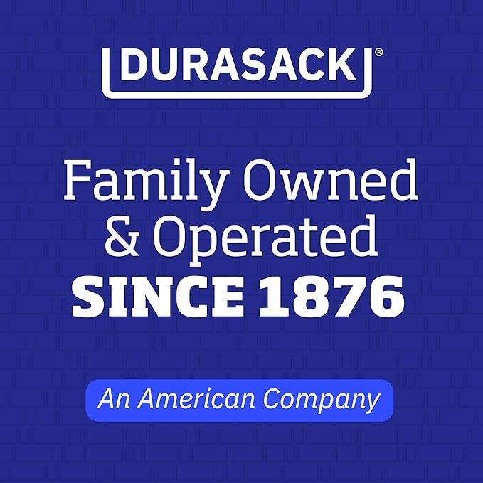 DURASACK Heavy Duty Sand Bags with Tie Strings Empty Woven Polypropylene Sand-Bags for Flood Control with 1600 Hours of UV Protection, 50 lbs Capacity, 14x26 inches, Yellow, Pack of 50