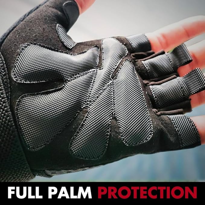 Fit Active Sports New Grip 2.0 Ventilated Weight Lifting Workout Gloves with Wrist Wraps for Gym Exercise, Weightlifting, Pull Ups - for Men & Women