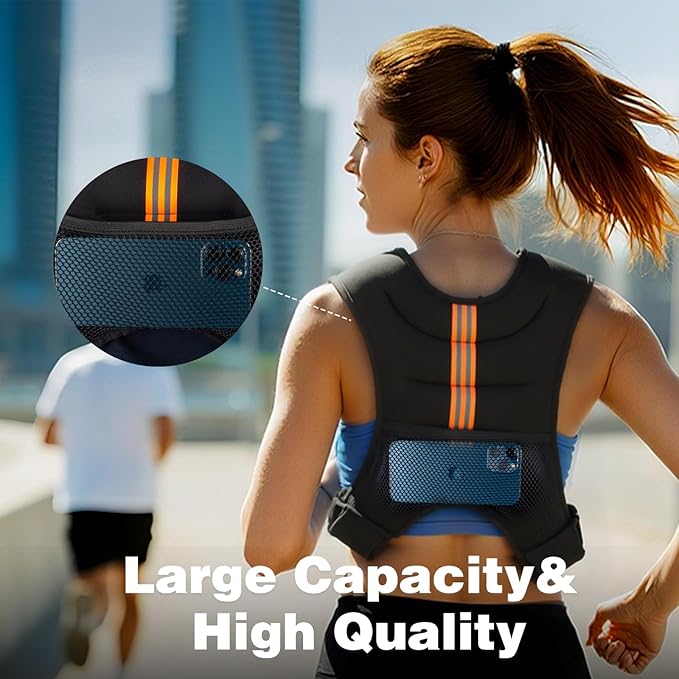 Weighted Vest Woman and Men Workout Equipment Weight Loss Fitness Ankle Weights Sets Calisthenics Running Free Adjustable for Walking Exercise Wrist Rucking Gym Accessories