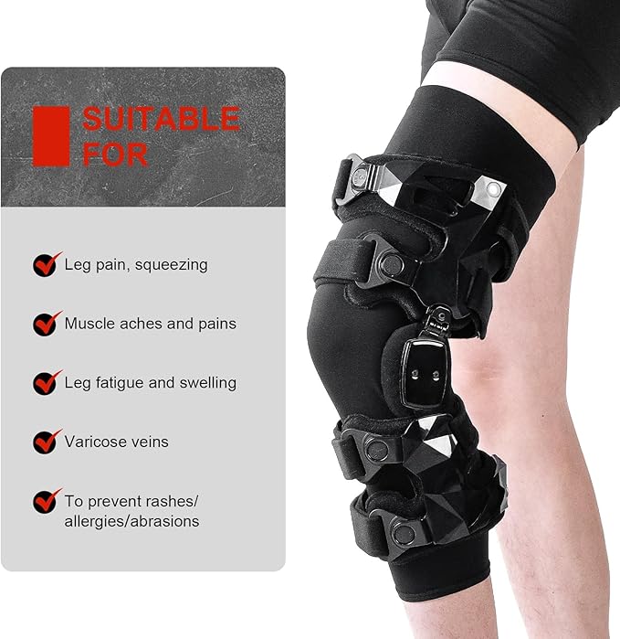 Knee Brace Undersleeve - Knee Brace Undersleeve for Men and Women Knee Brace Sleeves for Under Brace