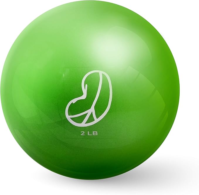 Bean Products Soft Weighted Balls for Exercise - Soft and Safe Workout Balls for Yoga, Rehab, Pilates and Fitness - Latex Free, Easy to Grip, Versatile Physical Therapy Exercise Ball