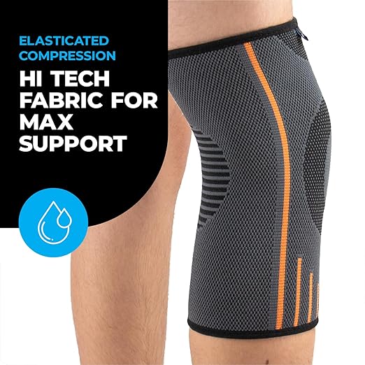VITTO Kids Knee Brace - Osgood Schlatter Knee Brace Youth, Compression Sleeve for Boys and Girls from 4-14 years old (XL)