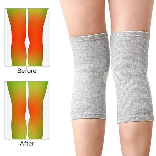 Onecompress - One Compress Premium Bamboo Knee Sleeve 2-pack Original(XX-Large(91-116))