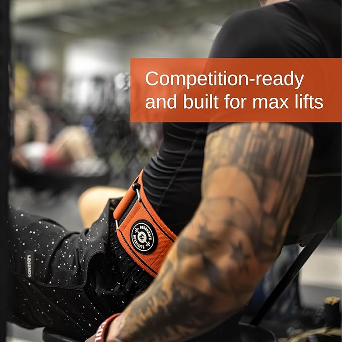 Weight Lifting Belt for Squats, Weightlifting Belt for Deadlifts - 4in Back Support for Bodybuilding | Powerlifting, Locking Metal Buckle, Weight Lifting Belts for Men - Quick Locking