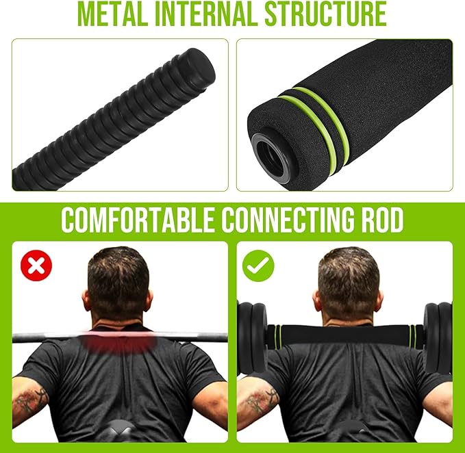 44/66/88 Lbs Adjustable Dumbbell Set, 4-in-1 Free Weights Set with Connector, Fitness Exercise Equipment Used As Barbell, Kettlebells, Push Up Stand, Weights Set for Home Gym Suitable Men/Women
