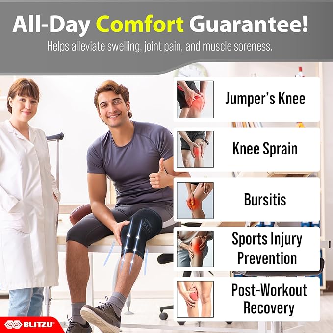 Knee Brace for Meniscus Tear 2 Pack, Knee Compression Sleeve for Men and Women, Knee Support for Arthritis, Swelling, Inflammation, ACL, Pain Relief, Running, Workout, Sports and Recovery Gray M