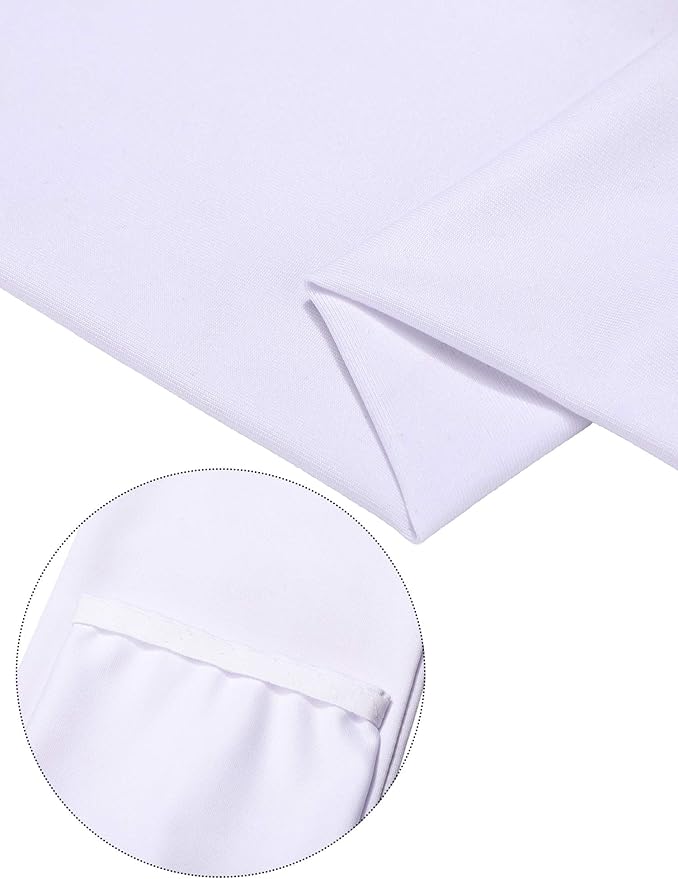 Mudder 9 Pairs Unisex UV Protection Sleeves Arm Cooling Sleeves Ice Silk Arm Sleeves Arm Cover Sleeves