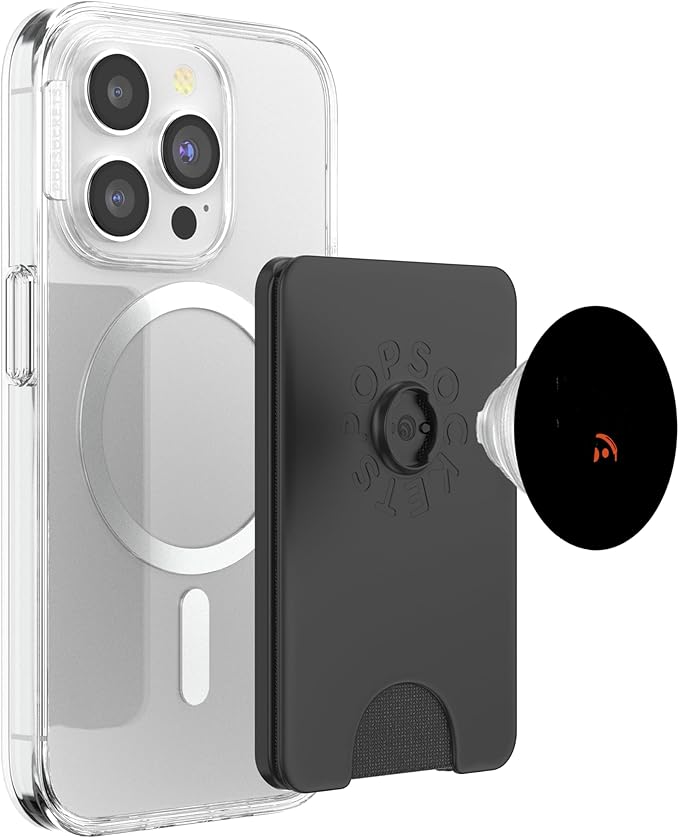 Kinda Fit Mostly Fat Pizza Lover Exercise Workout Fitness PopSockets PopWallet for MagSafe