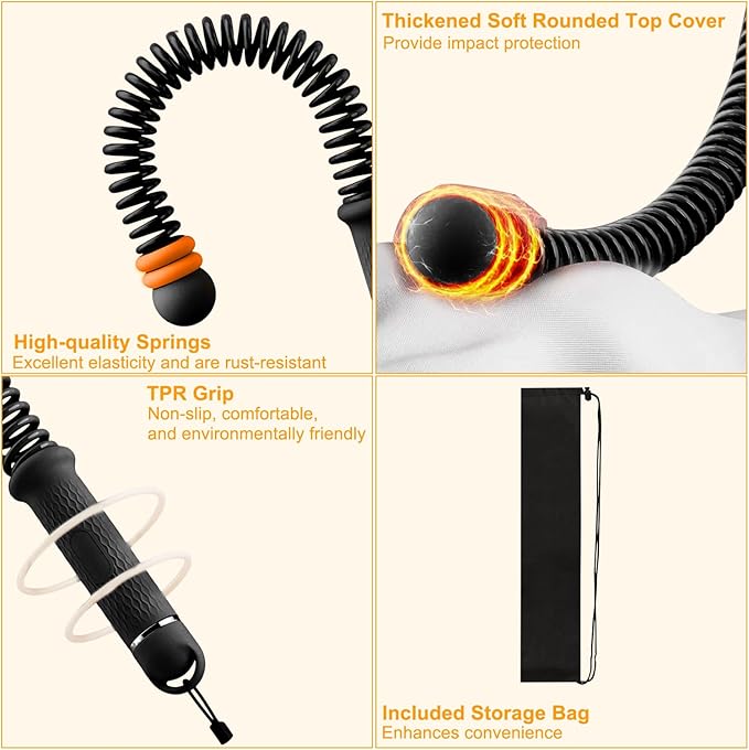 2 PCS Weighted Ropeless Battle Ropes,Portable Cordless Battle Ropes for Home Gym,Adjustable Resistance Portable Cordless Jump Rope Workout Equipmen,Exercise Rope for Strength Building, HIIT(Black)