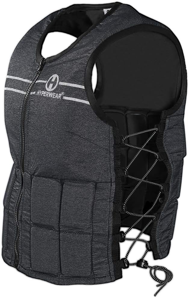 Hyperwear Hyper Vest FIT Weighted Vest for Women Walking & Bone Health – Adjustable 10 lb USA Steel Weights, Machine Washable – Osteoporosis Exercise, No Chest Weights
