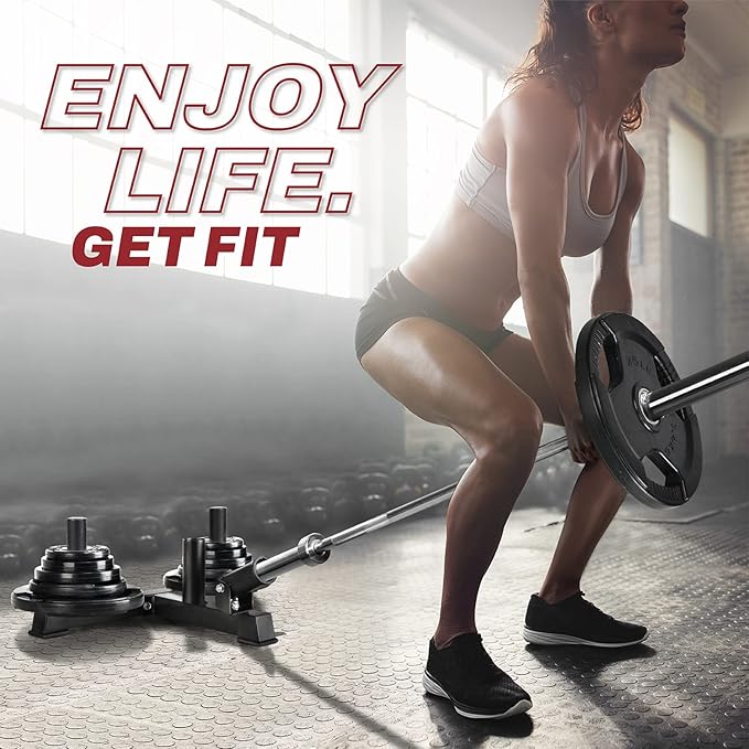 Yes4All Exercise Machine Adjustable T Bar Row Attachment, D Row Handle/Landmine Handle Attachment with Textured Rubber Handles