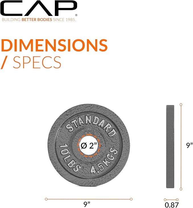 CAP Barbell 2-Inch Olympic Weight Plate | Multiple Options