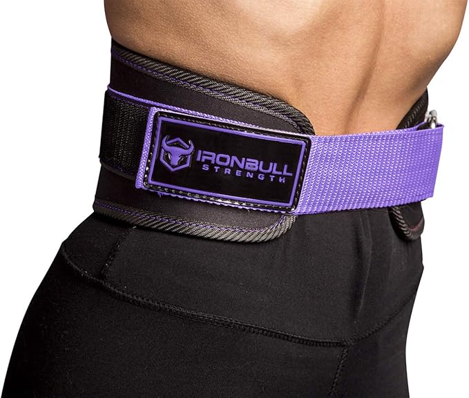 Women Weight Lifting Belt - High Performance Neoprene Back Support - Light Weight & Heavy Duty Core Support For WeightLifting and Fitness