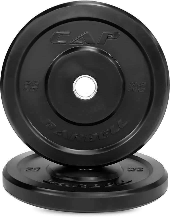 CAP Barbell Rubber Olympic Bumper Plate | Multiple Options/Colors