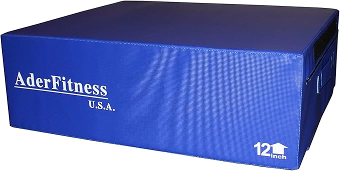 Ader Commercial Grade Foam Soft Plyo Box 6'',12'',18''