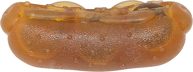 Starmark Treat Ringer Hot Dog Toy for Small Dogs