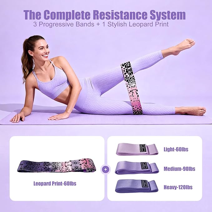 Pilates Kit for Women, 14.5 in. Pilates Ring with Sliding Discs & Leopard Band, Complete Home Pilates Kit for Beginners, Versatile Pilates Equipment for Strength and Flexibility