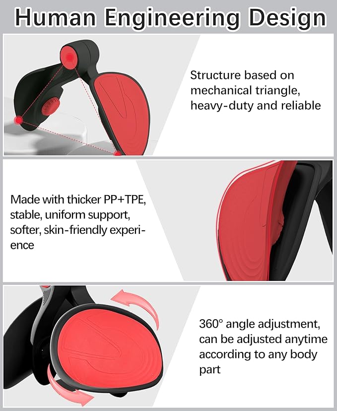 Tinrief Thigh Exerciser Kegel Exerciser, Pelvic Floor Trainer, Kegel Trainer for Postpartum Rehabilitation, Trimmer Inner Thigh, Thigh Toner Workout,