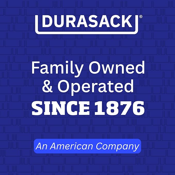 DURASACK Pro Max Heavy Duty Sand Bags for Flooding with 4,000 Hours UV Protection Sandbags for Weight, 100 lbs Capacity, 14x26 in, Black, 50 Count