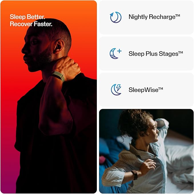 Polar Loop – Smart Screen-Free Wearable Health & Fitness Band with 24/7 Heart Rate, Sleep & Activity Tracking, Automatic Training Detection, No Subscription, 8-Day Battery.