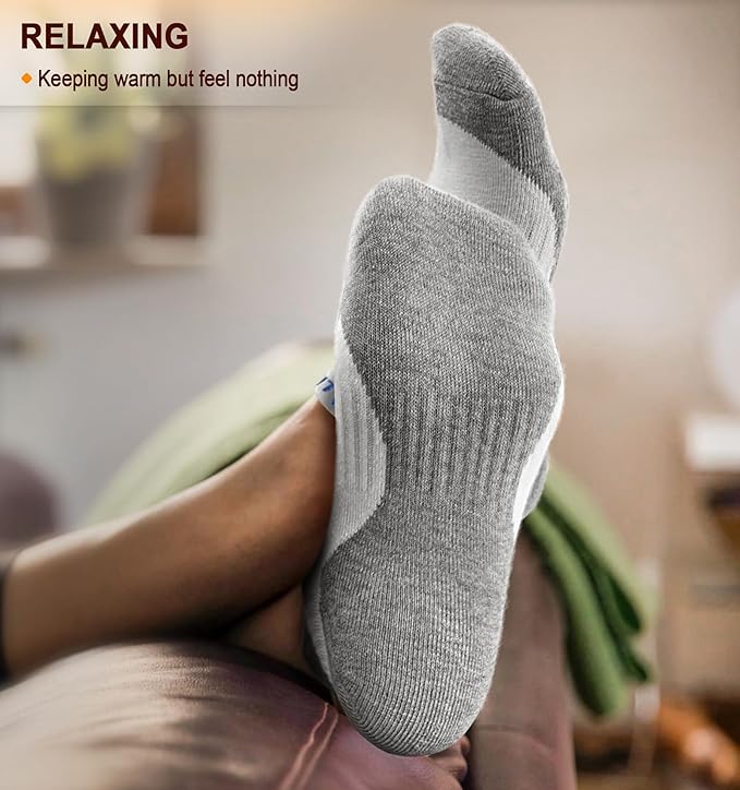 BULLIANT Men Running Socks,Active Ankle Socks No Show For Men With Cushioned Footbed Arch Support Breathable Wicking