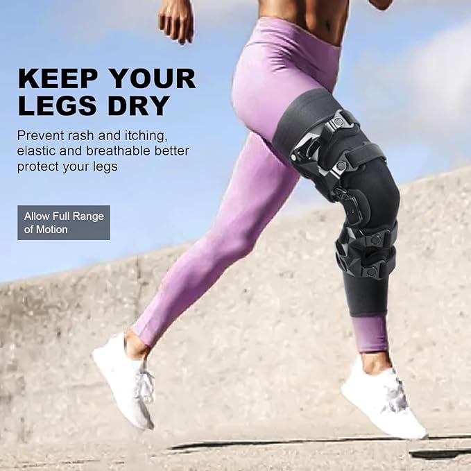 Knee Brace Undersleeve - Knee Brace Undersleeve for Men and Women Knee Brace Sleeves for Under Brace