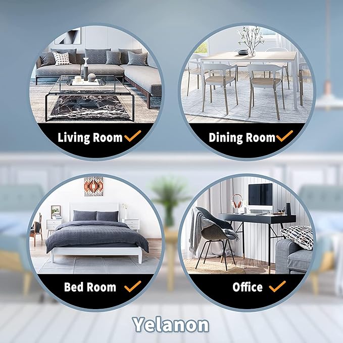Yelanon Furniture Sliders, 16 pcs-3 1/2” Round Beige Furniture Sliders for Carpet, Heavy Duty Furniture Movers Sliders, Reusable Furniture Moving Pads, Floor Protectors for Carpet