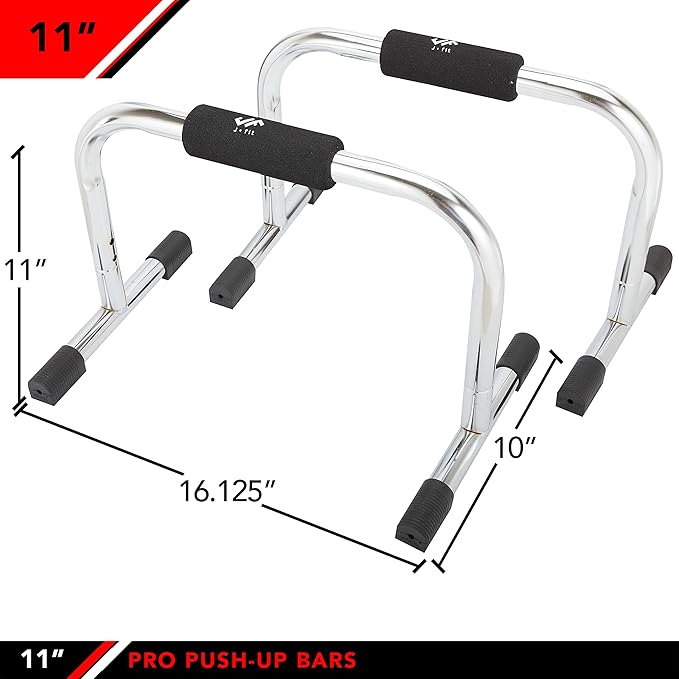 JFIT Tall Push Up Bar Stand