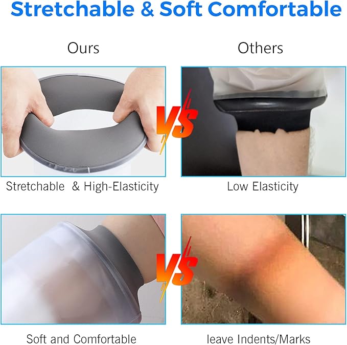 PICC Line Shower Cover, PICC Line Covers for Upper Arm, Reusable IV&PICC Line Sleeve, Waterproof Cast Covers for Shower Arm Sleeve Protector for Chemotherapy Broken Elbow Bandage Dressing Wound