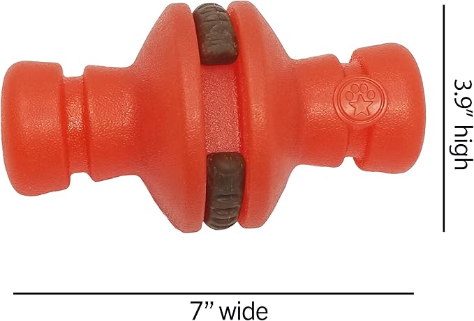 Starmark Twist and Lock Roller Interactive Dog Toy