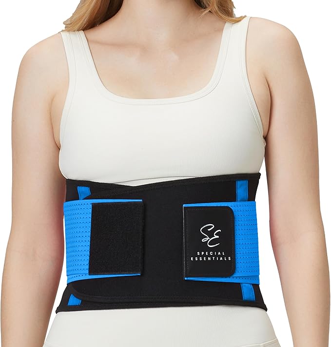 Special Essentials Waist Trainer for Women & Men Adjustable Sweat Band Waist Trimmer For Core Stability & Training Workouts