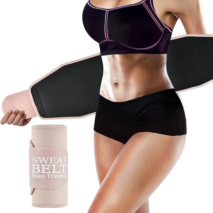 Lisacool Waist Trainer for Women Lower Belly Fat,Waist Sweat Band for Women,Belly Band Sweat Belt,Stomach Wrap,Body Shaper