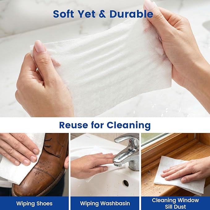 BigOtters 200PCS Compressed Towels, D isposable Face Towels for Travel Cleaning Supplies, Expandable Wipes Tablets Survival Gear and Supplies for Outdoors Camping Hiking Hotel