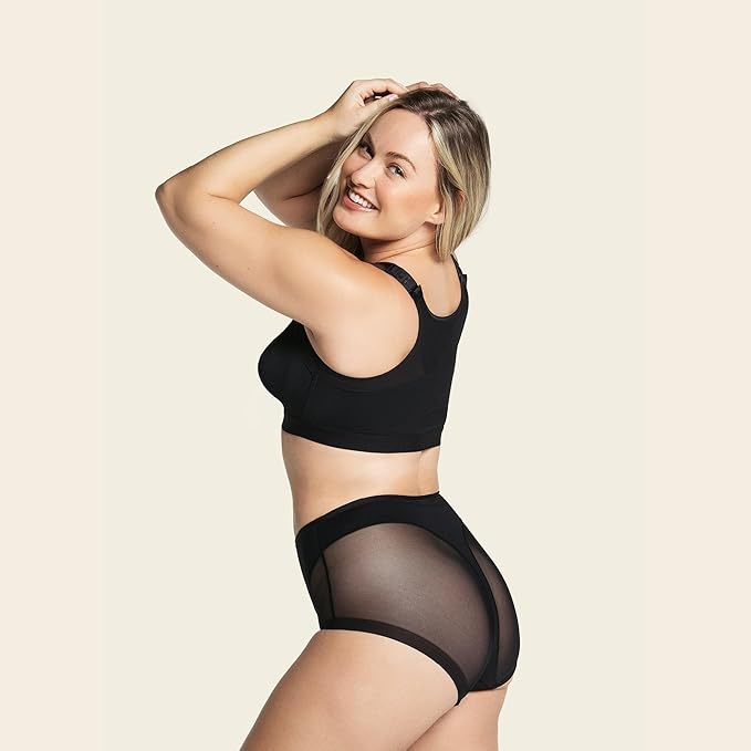 Leonisa Multi-Functional – Posture Corrector Bra Wireless Front Closure Bra for Women Full Coverage