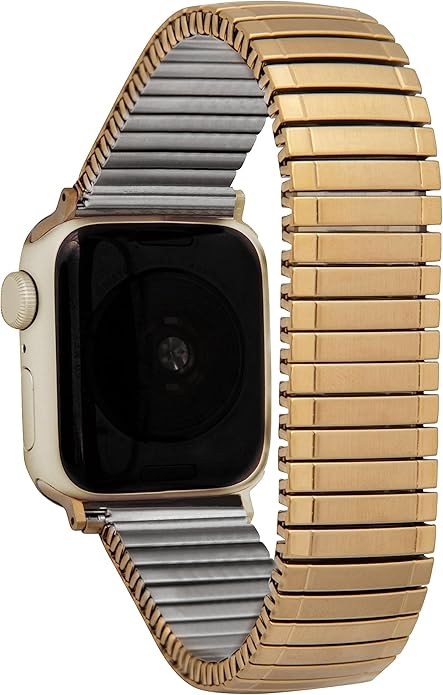 Bandini Stainless Steel Expansion Band for Apple Watch Band 46mm 45mm 42mm 44mm 41mm 40mm 38mm 49mm & Ultra 3, 2 & 1 for Men, Extra Long Stretch Strap Apple Watch Series 11 10 9 8 7 6 5 4 SE & iWatch