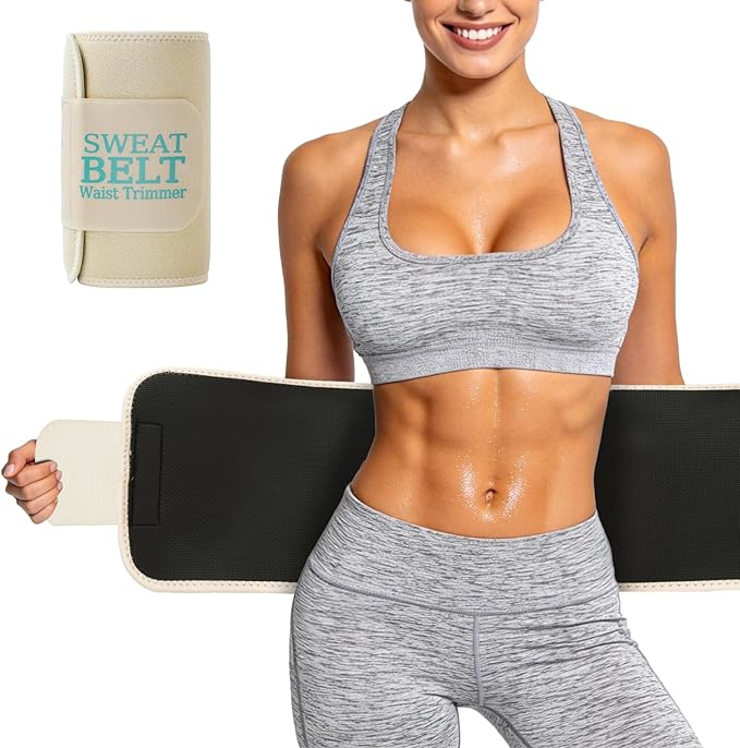 Lisacool Waist Trainer for Women Lower Belly Fat,Waist Sweat Band for Women,Belly Band Sweat Belt,Stomach Wrap,Body Shaper