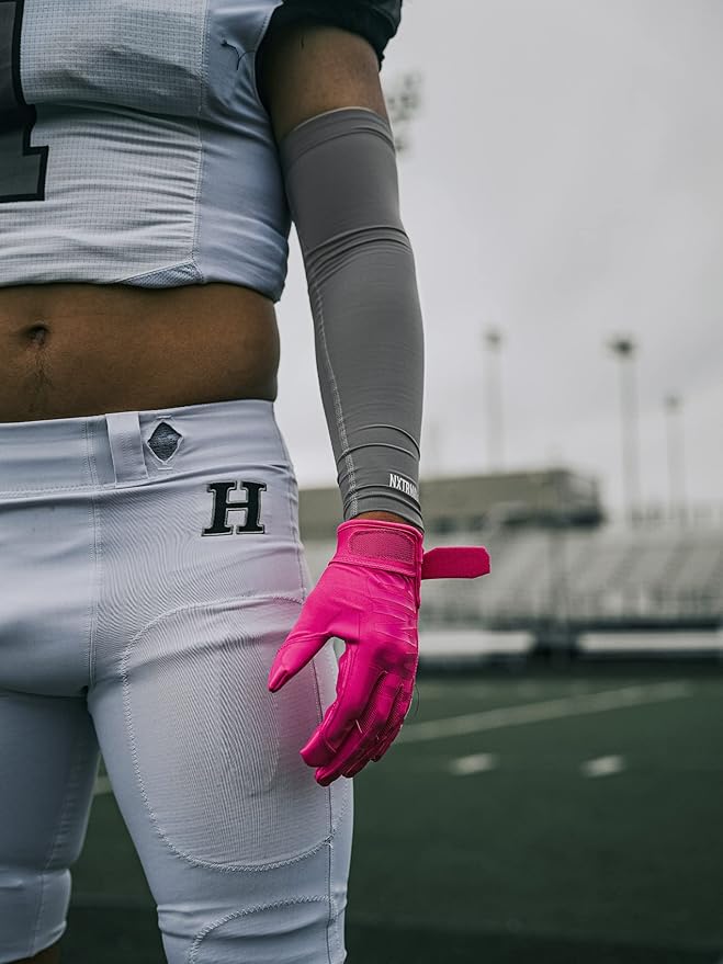 1 Pair Nxtrnd Compression Arm Sleeves for Men, Breathable Football, Basketball, Baseball Accessory, Adult & Kids
