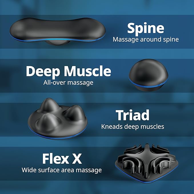Wahl Lithium-Ion Deep Tissue Percussion Handheld Massager for Muscles, Back, Neck, Shoulder Pain Relief, Cordless, Adjustable Intensity, Long Battery Life, FSA Eligible, Model 4232