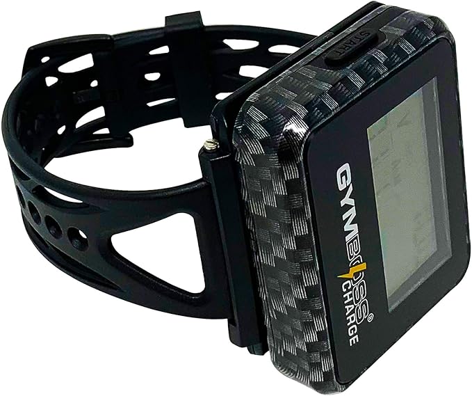 Gymboss Charge Interval Timer and Stopwatch & Watchstrap - Bundle