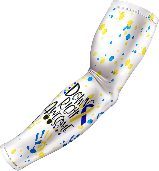 B-Driven Sports Sleeve Pro-Fit - Compression Arm Sleeve for Men & Women - Basketball & Volleyball Arm Sleeve - Single