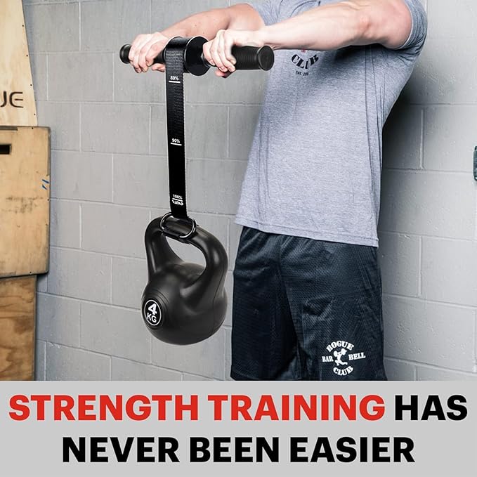 VAIIO Forearm Strengthener and Wrist Roller with Quick Locking Mechanism - Durable PVC Anti-Slip Grip Handles - Perfect for Men and Women - Ideal for Hand, Wrist, and Forearm Strength Training