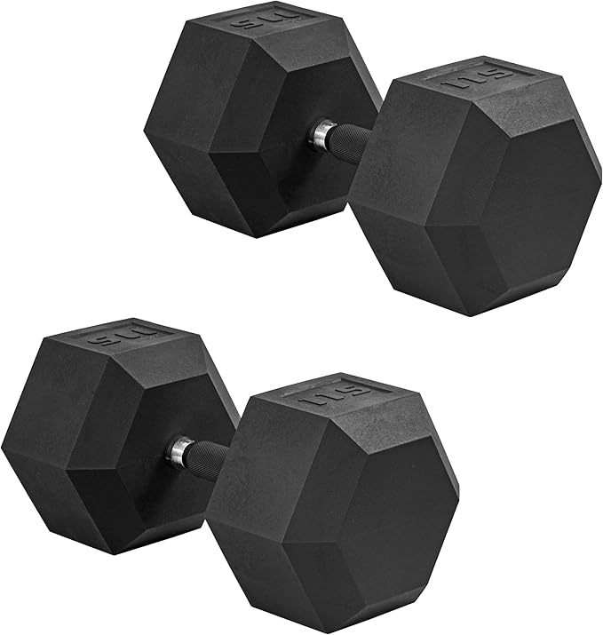 CAP Barbell Coated Dumbbell Weight | Multiple Options Pairs & Sets