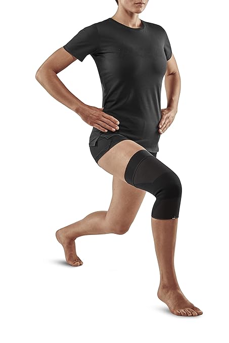 CEP Mid Support Knee Sleeve, Black, Unisex, M