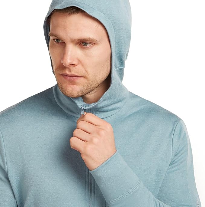 icebreaker Men's Merino 260 Quantum Long Sleeve Zip Hoodie