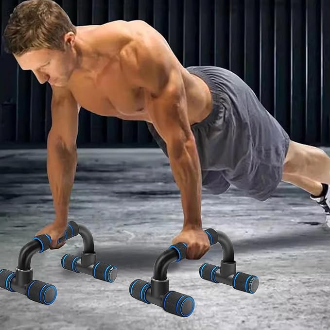 PUSH UP BARS (SOLD AS A PAIR) PUSH UP HANDLES, PUSH UP GRIPS, PUSHUP BARS, PUSHUP HANDLES, PUSH UP STANDS. ERGONOMIC PUSH UP HANDLES.
