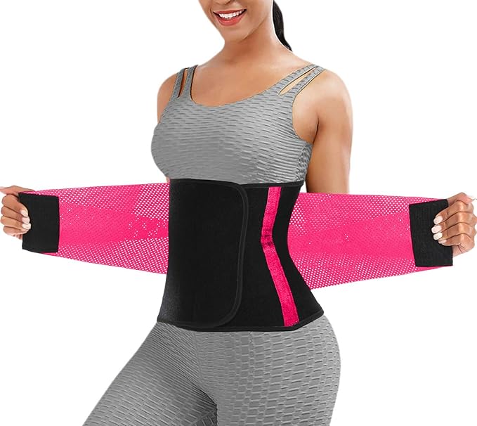 ChongErfei Waist Trainer Belt for Women Man - Waist Trimmer Ab Belt - Tummy Control Body Shaper